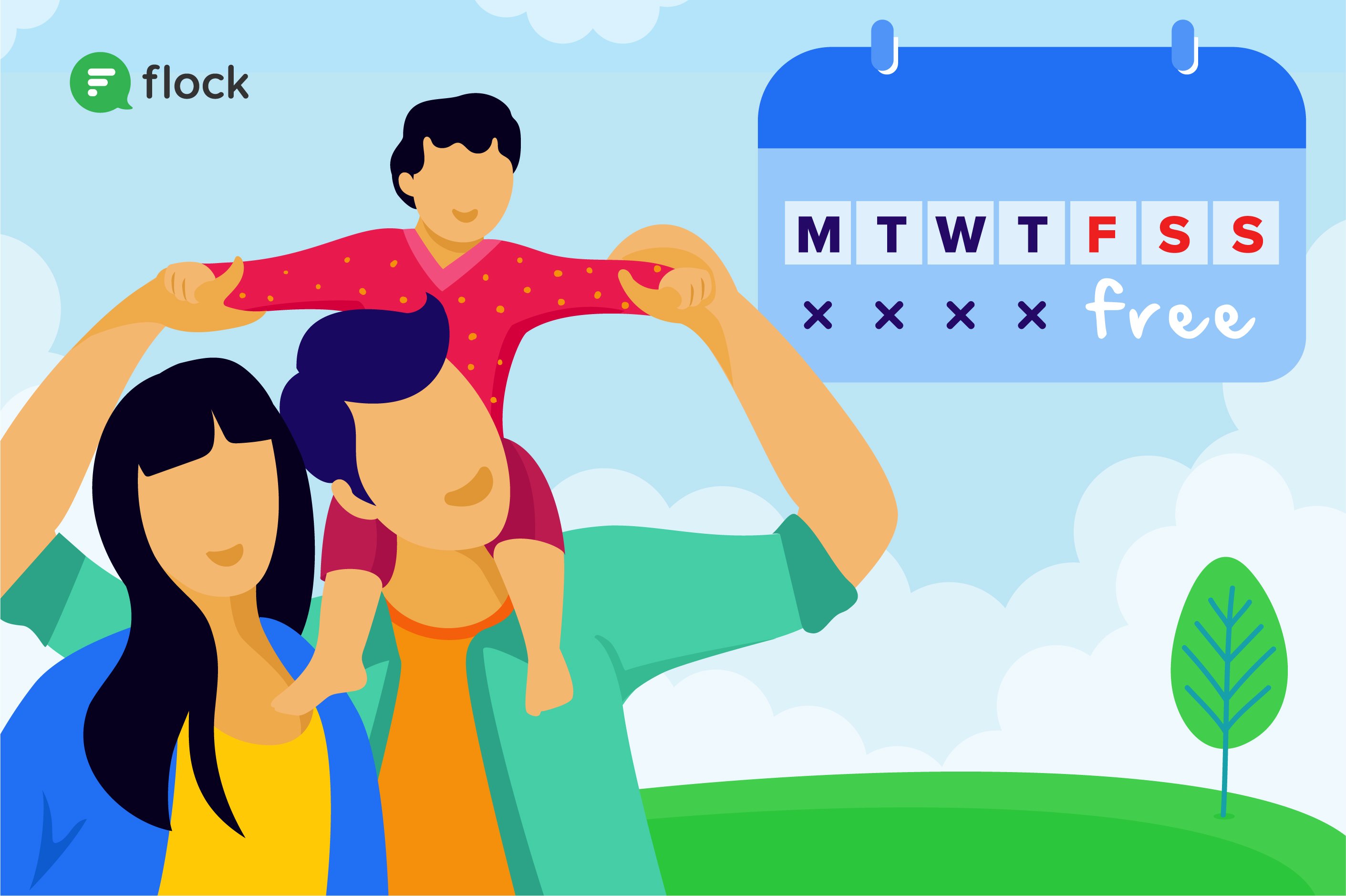 A shorter workweek means more time for family!
