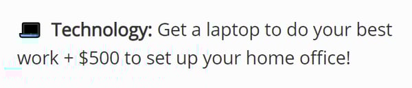 Buffer offers to pay for your Home Office setup