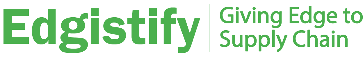 Edgistify logo: giving edge to supply chain