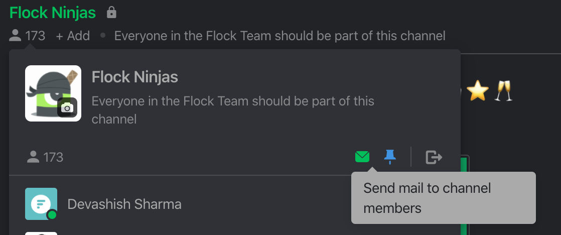 Flock mailcast