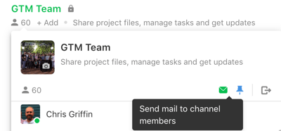 Email the entire team without entering individual email addresses