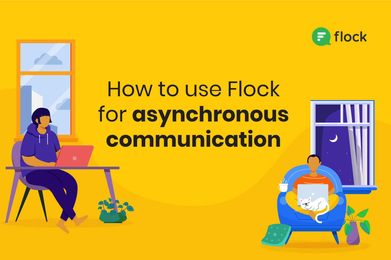 Flock for asynchronous communication