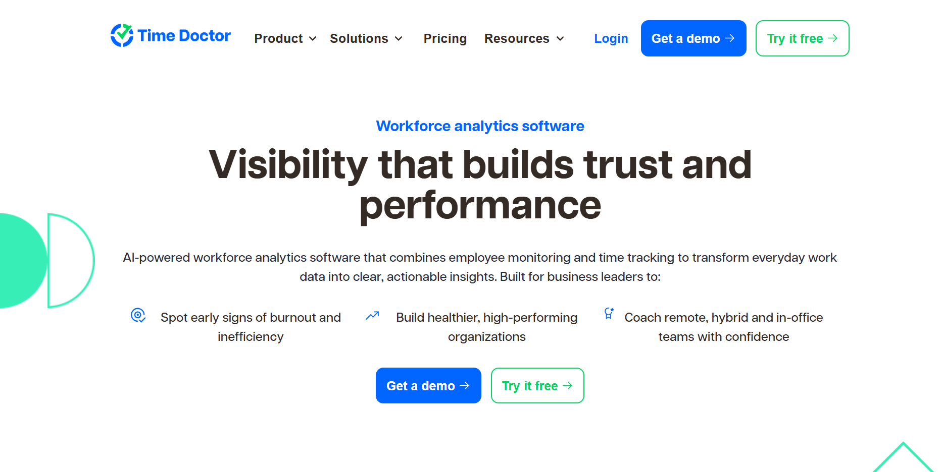 Visibility that builds trust and performance