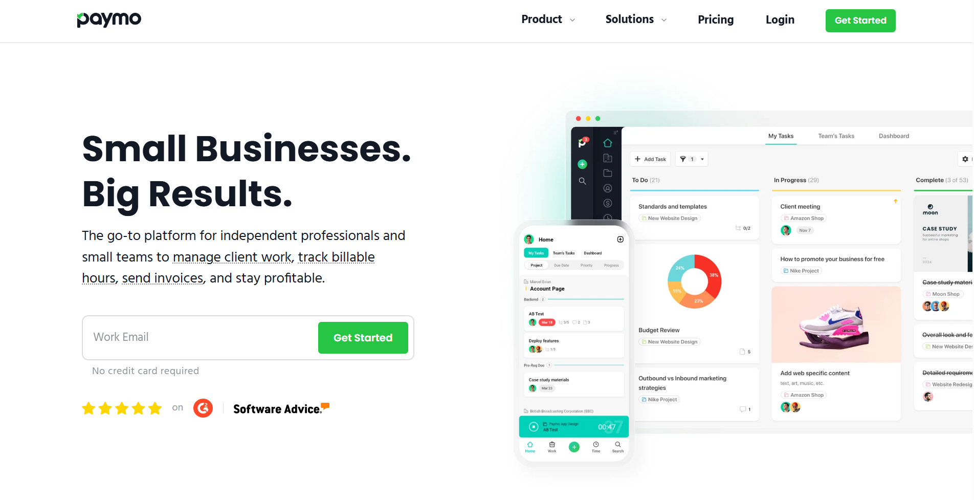 Paymo Big Results