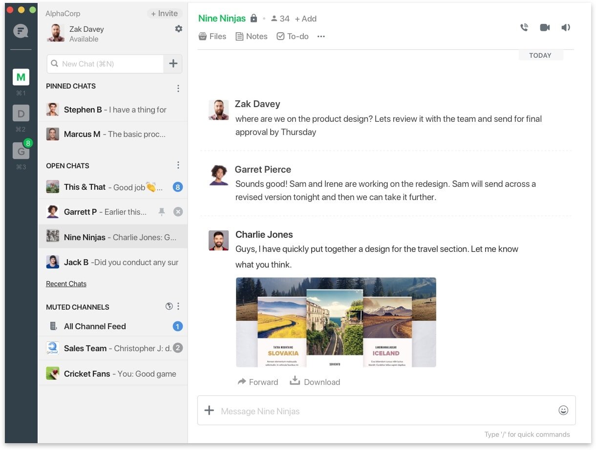 Real-time Collaboration in Flock