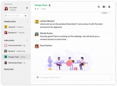 best apps for work group chats